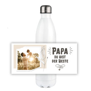 Thermoflasche Edelstahl “Papa”